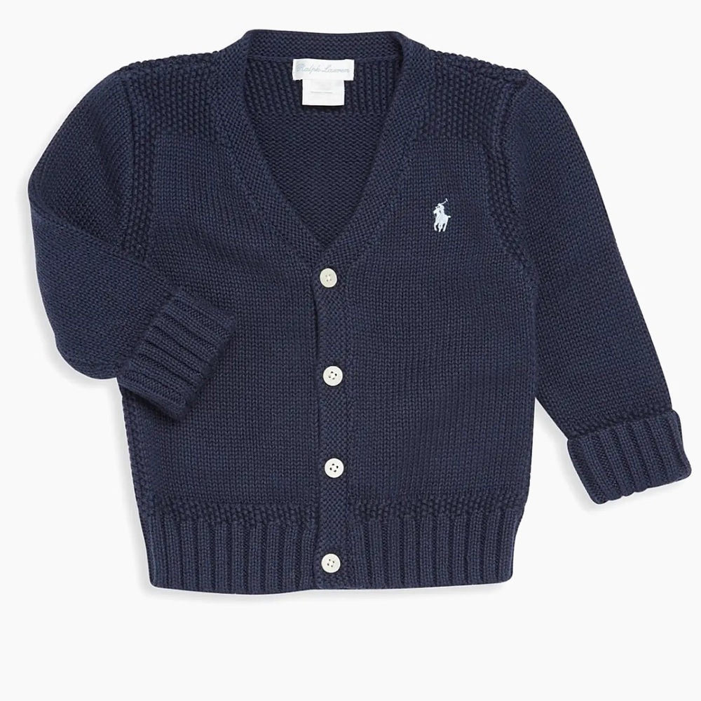 Ralph Lauren v neck knit cardigan 18M